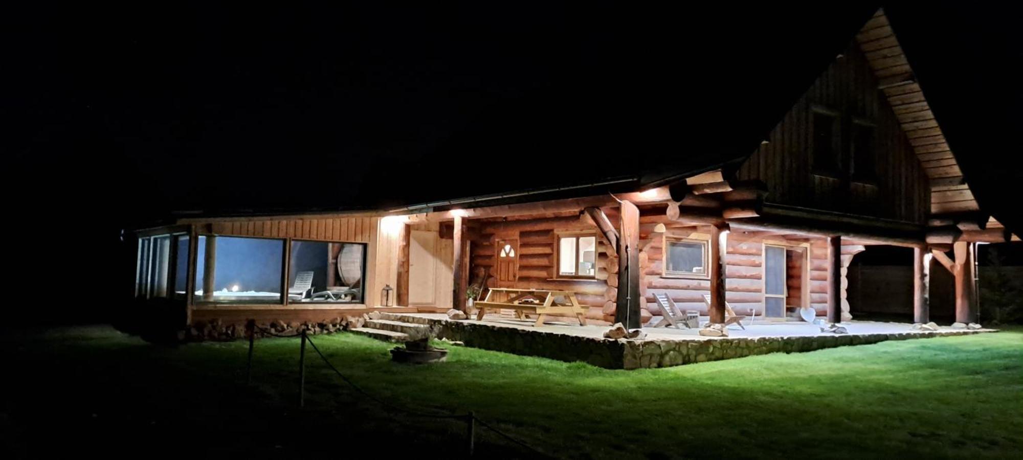 Villa Wellness Srub U Holubu Malsice Exterior foto